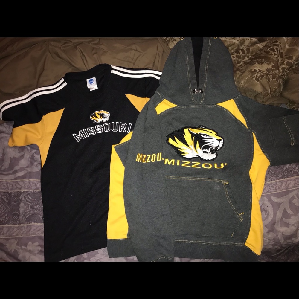 Mizzou Tiger’s Hoodie and Tshirt Bundle